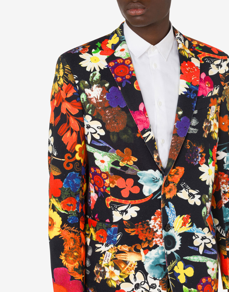 ALLOVER FLOWERS BULL JACKET 4