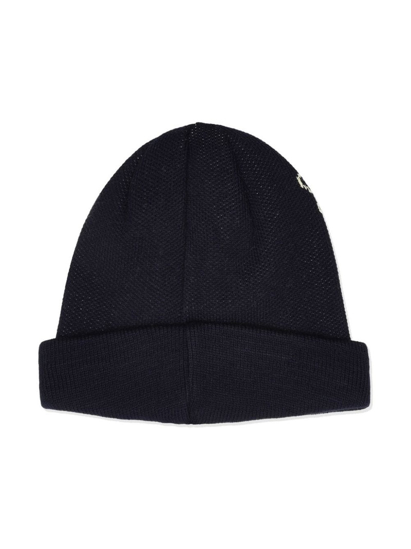 Comme des Garçons SHIRT embroidered logo beanie outlook