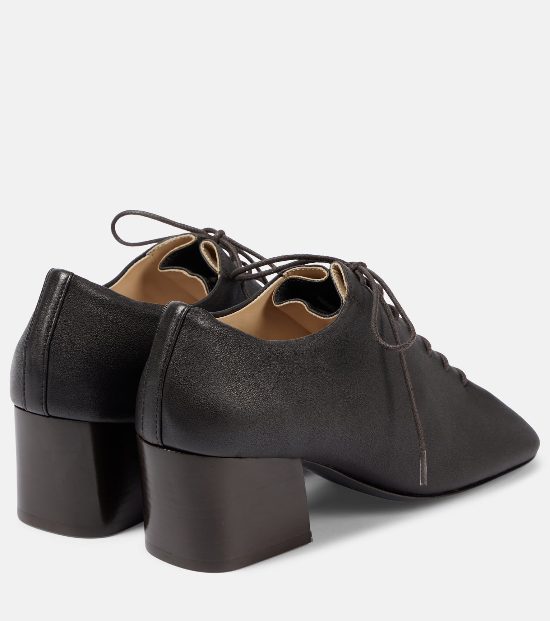 Souris leather Derby shoes - 2