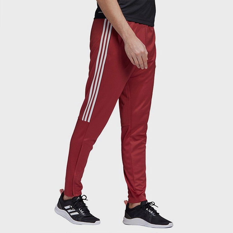 adidas Leisure Sports Running Small Feet Knitted Trousers Men's Red GD3782 - 5