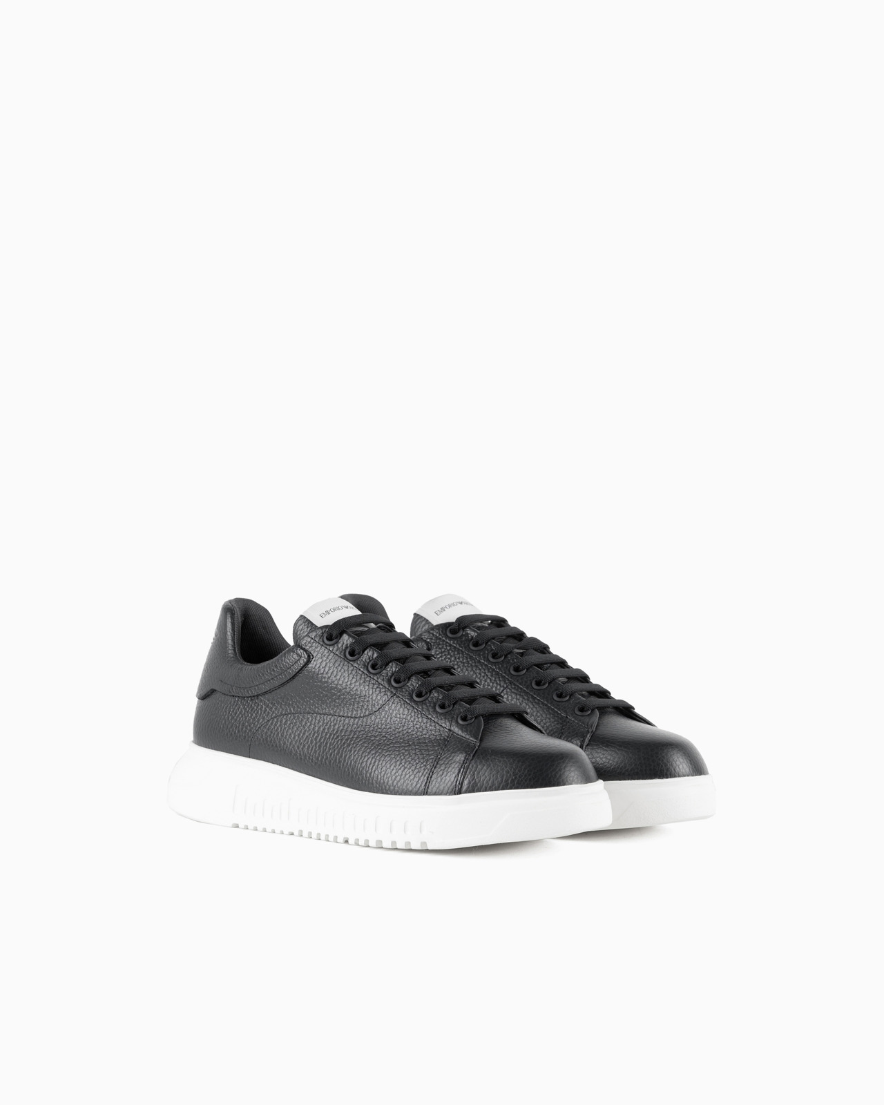 Tumbled leather sneakers - 2