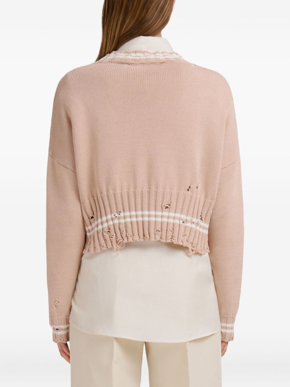 cropped sweater - 4