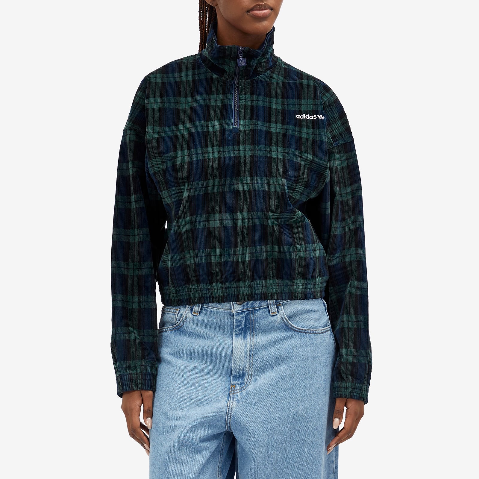 第一ネット adidas Adidas REVERSIBLE | endclothing | Zip Half Tartan ジャケット・アウター