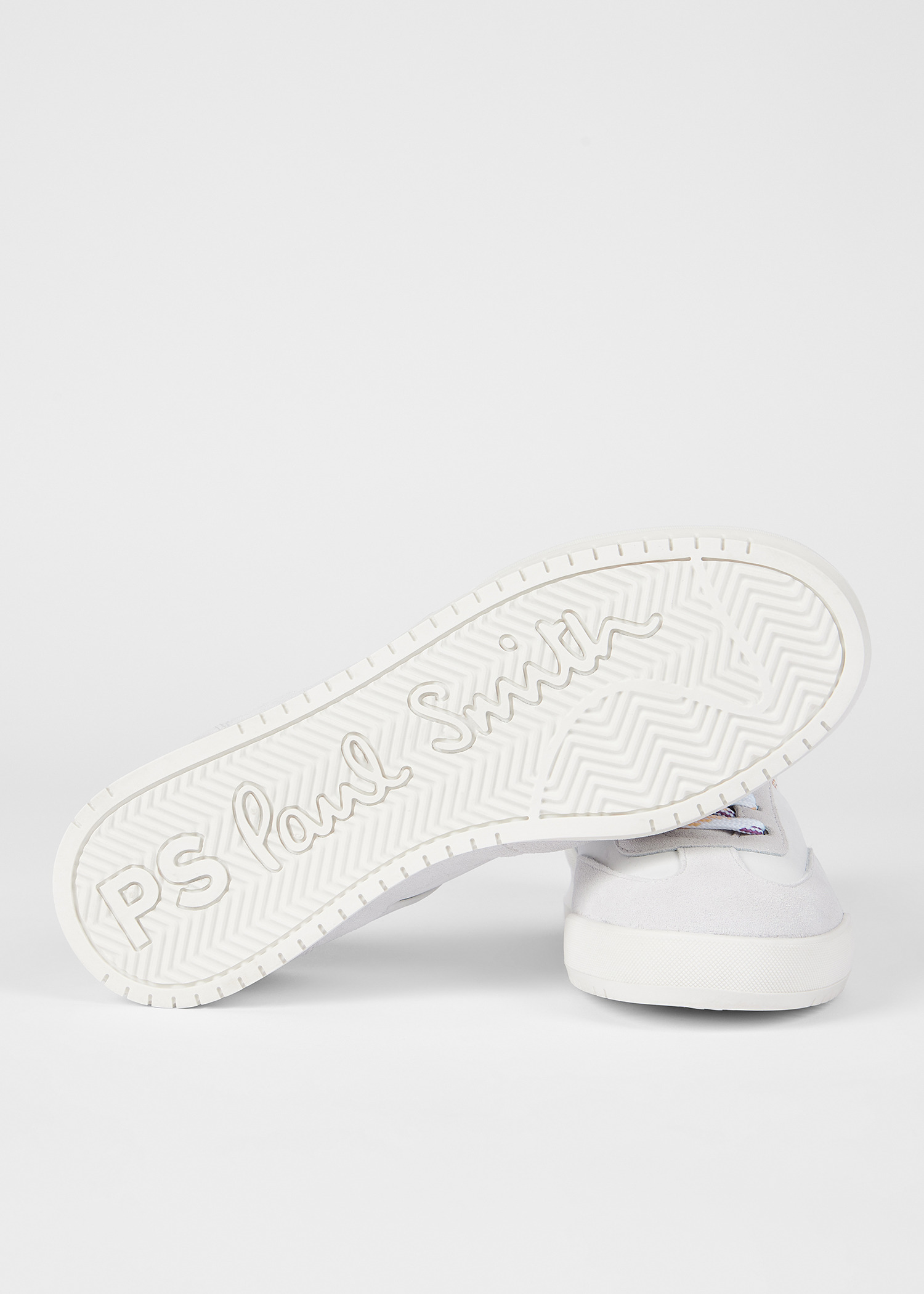 Women's White Nubuck Leather 'Dover' Trainers - 2