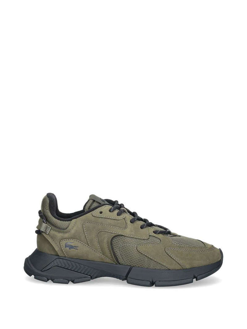 panelled logo-patch sneakers 1