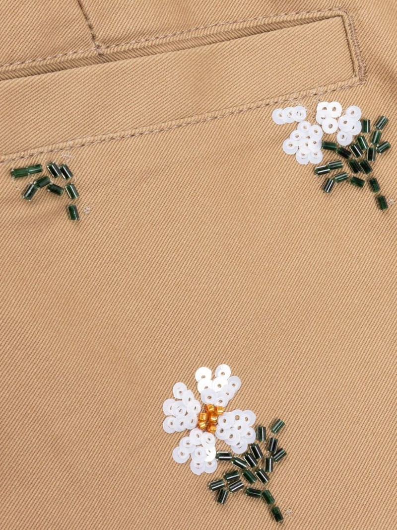 beaded flower trousers 5