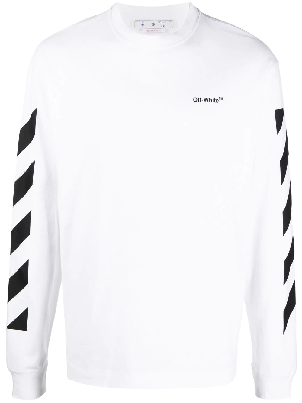 logo-print long-sleeve T-shirt - 1