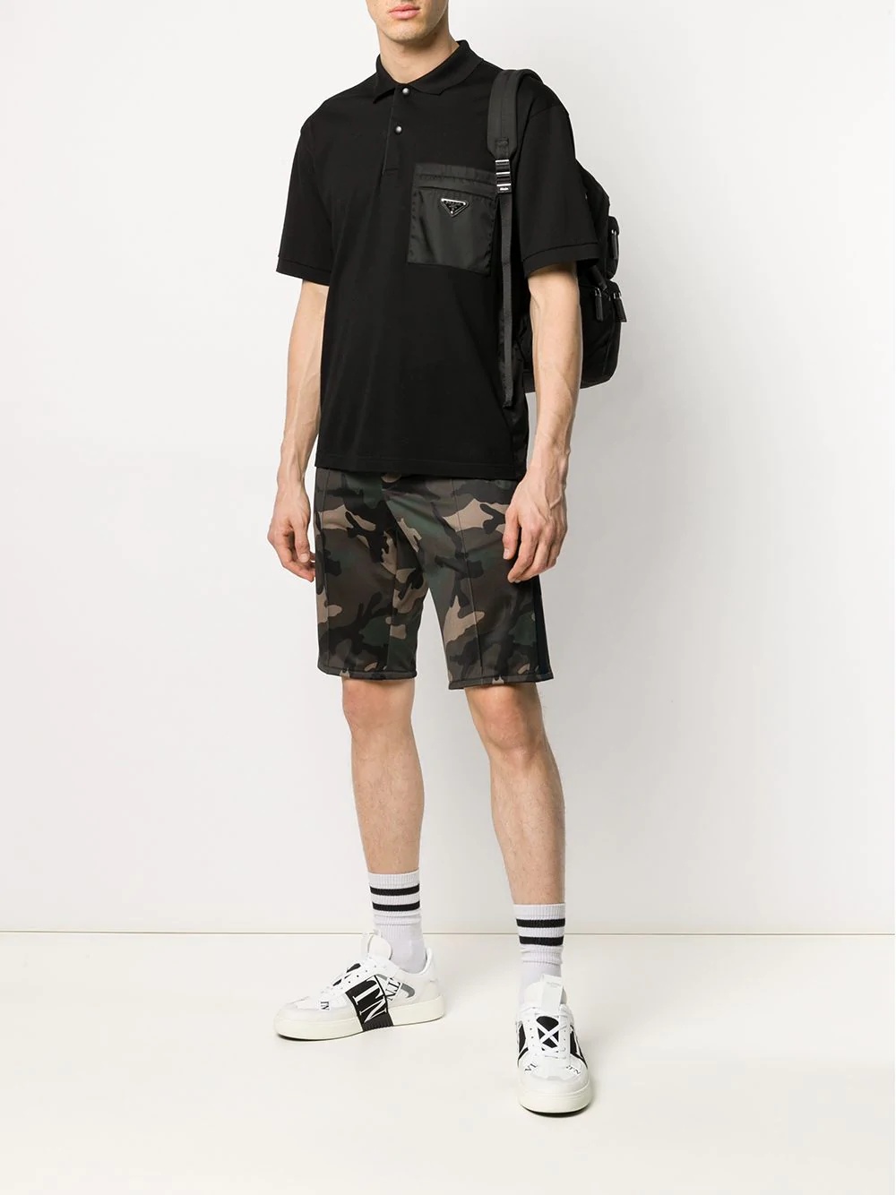 camouflage tailored bermuda shorts - 2