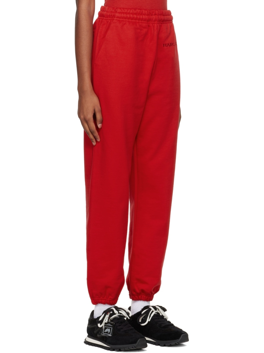 Red 'The Sweatpants' Lounge Pants - 2