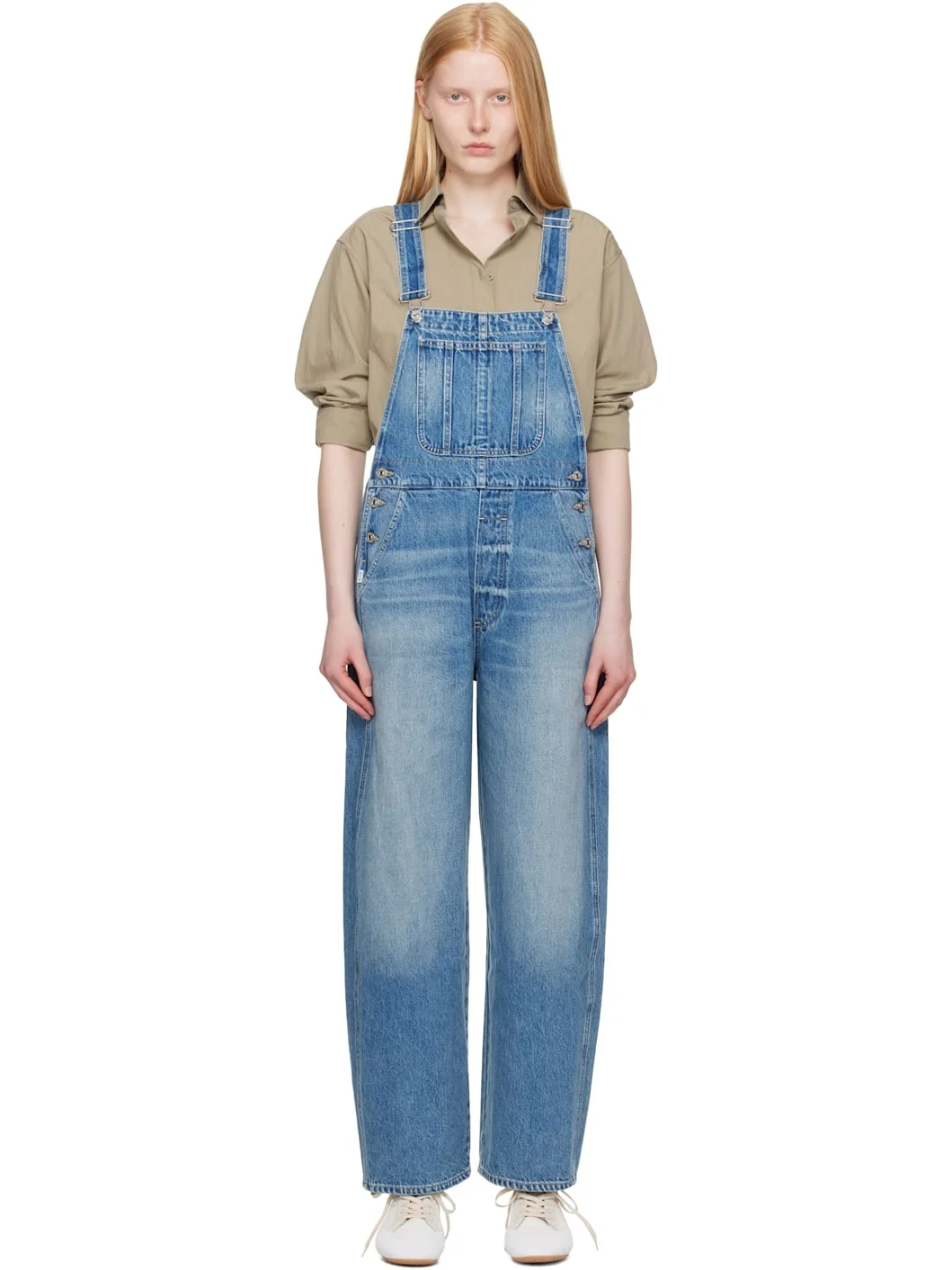 Blue Freya Denim Overalls - 1