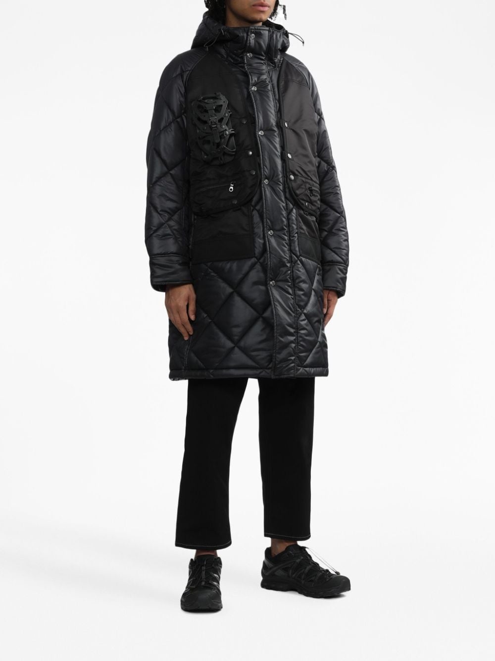 x Innerraum hooded quilted jacket - 2