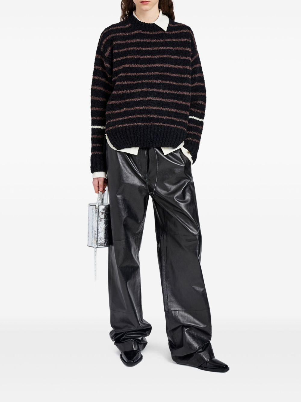 Leonie striped wool sweater - 2
