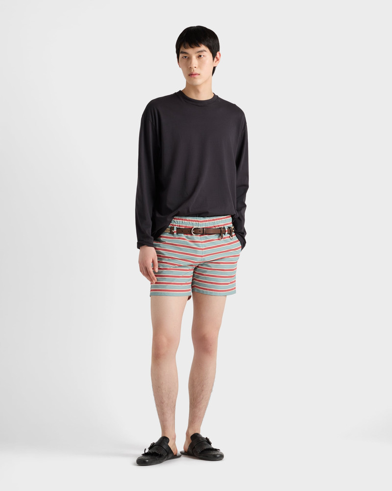 Prada Technical fabric swim trunks outlook