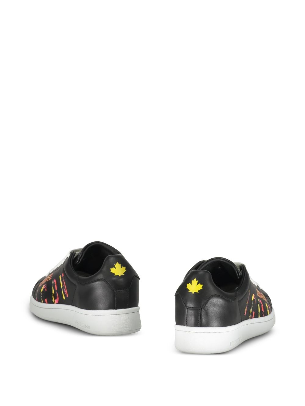 Icon-print sneakers - 3