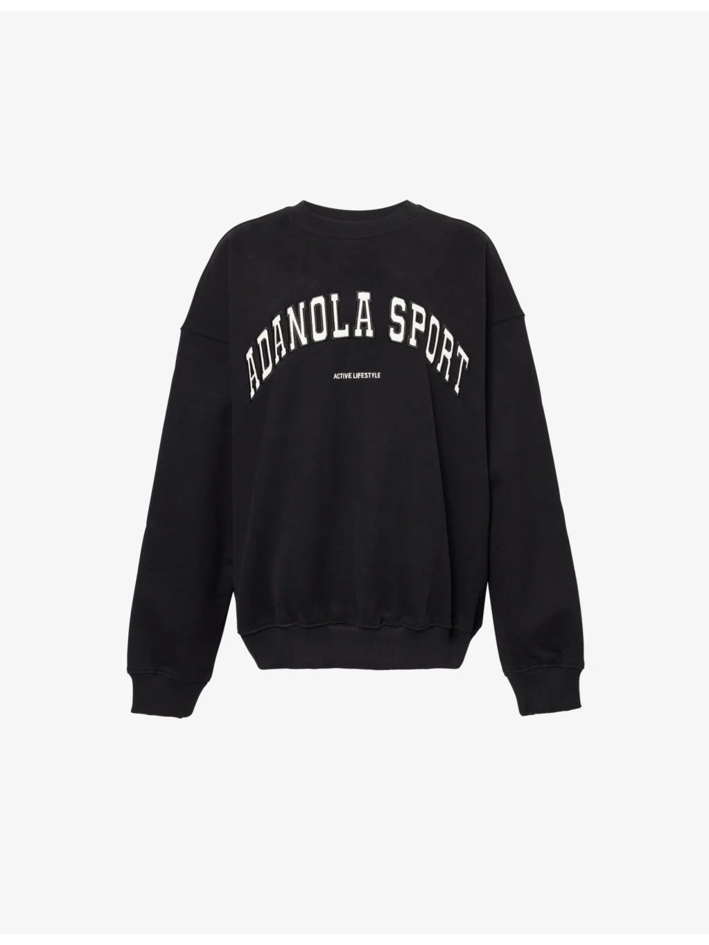 Logo-Embroidered Relaxed-Fit Cotton Sweatshirt - 1