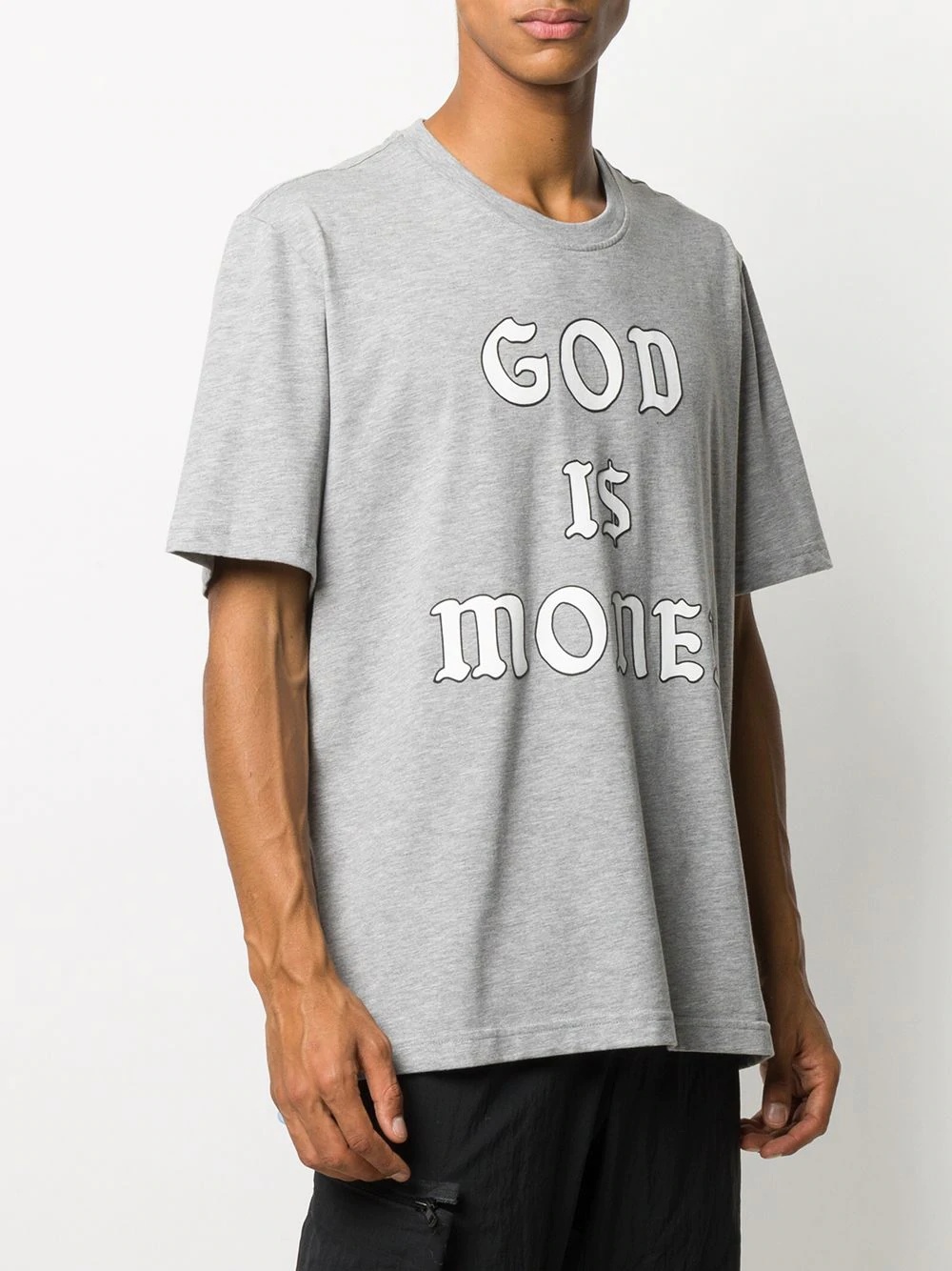 'God is money' slogan t-shirt - 3