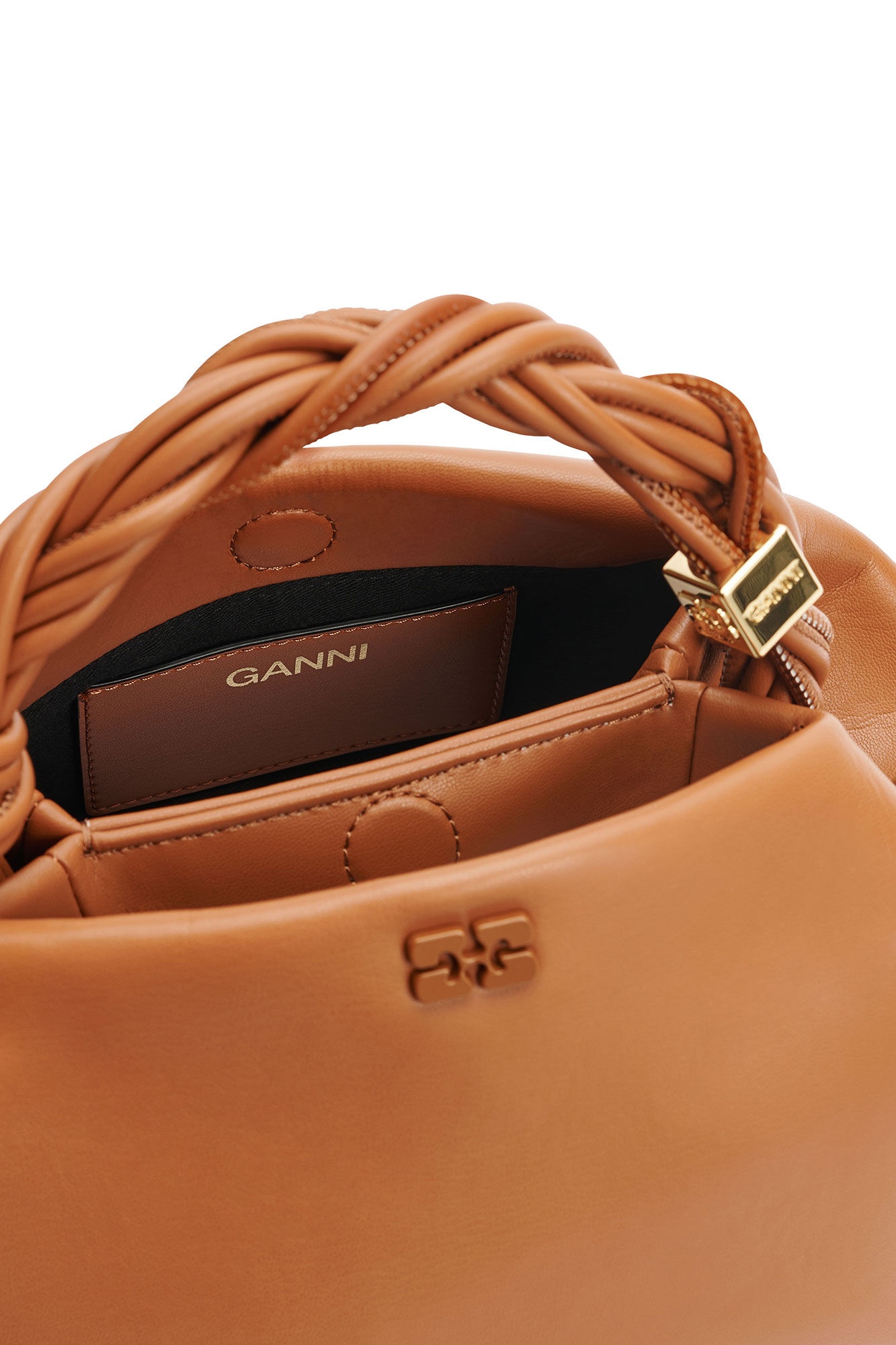 CARAMEL SMALL GANNI BOU BAG - 2