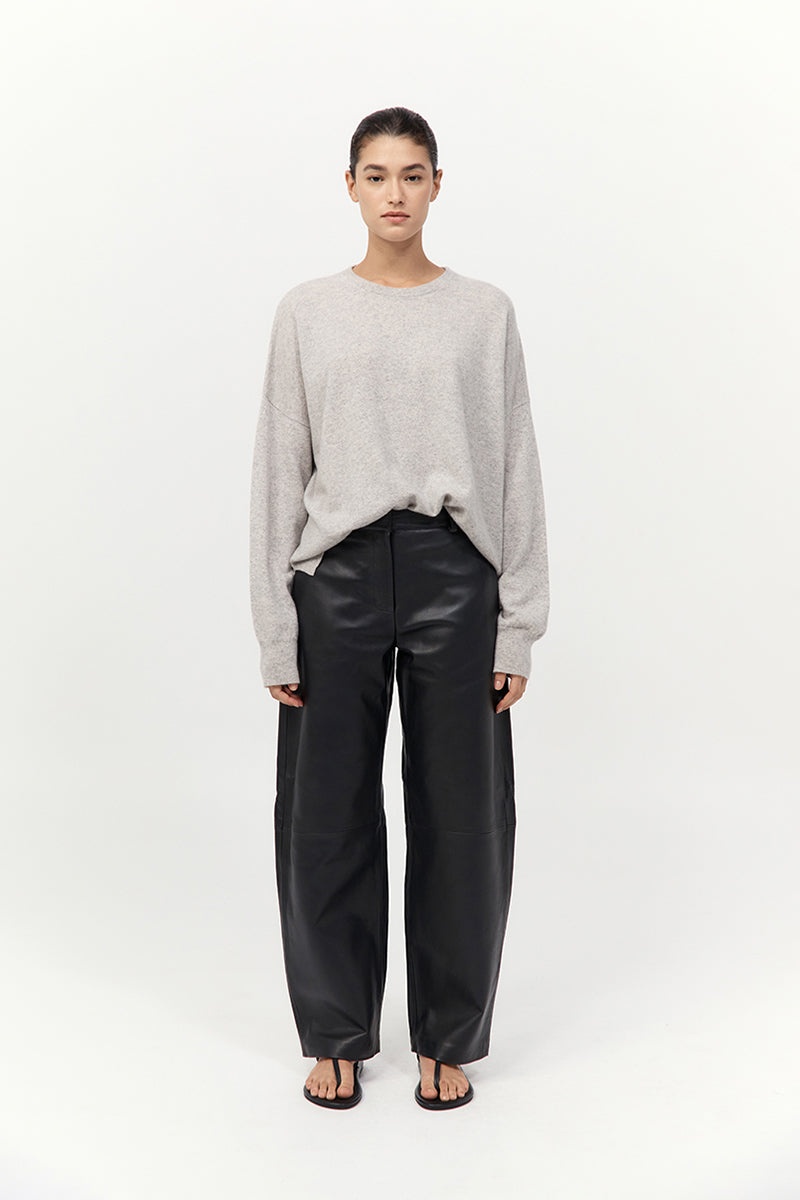 Cashmere Sweater - Grey Marle - 3