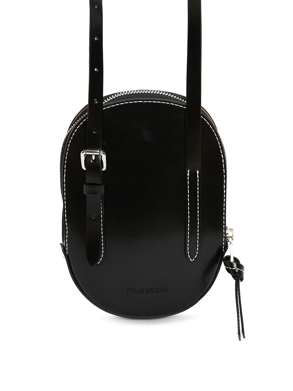 Cap stud-embellished crossbody bag - 2