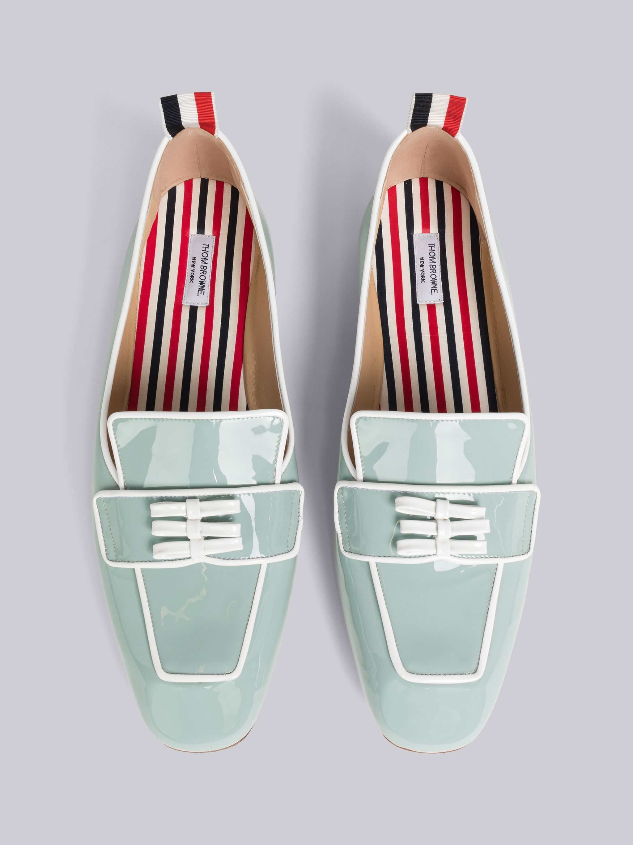 Soft Patent Leather 3-Bow Loafer - 4