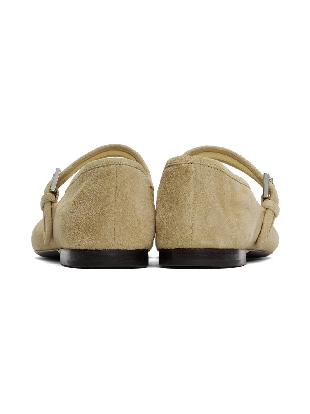 Tan Boheme MJ Ballerina Flats - 2