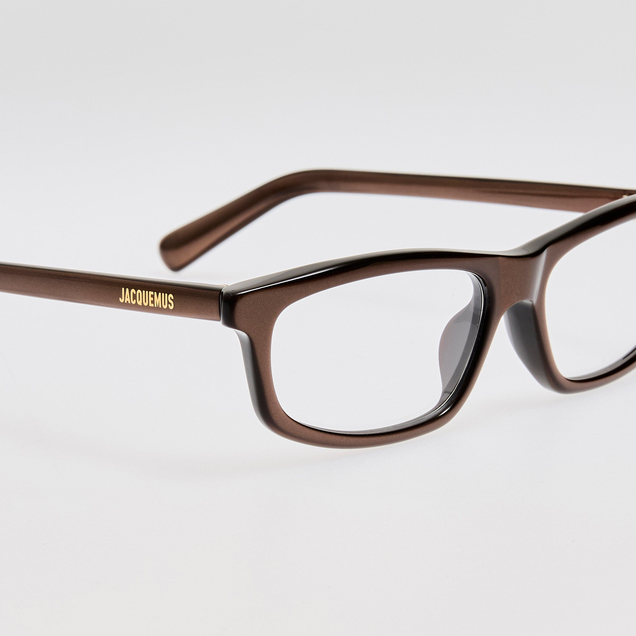 Cuadro Optical in Metallic Brown - 5