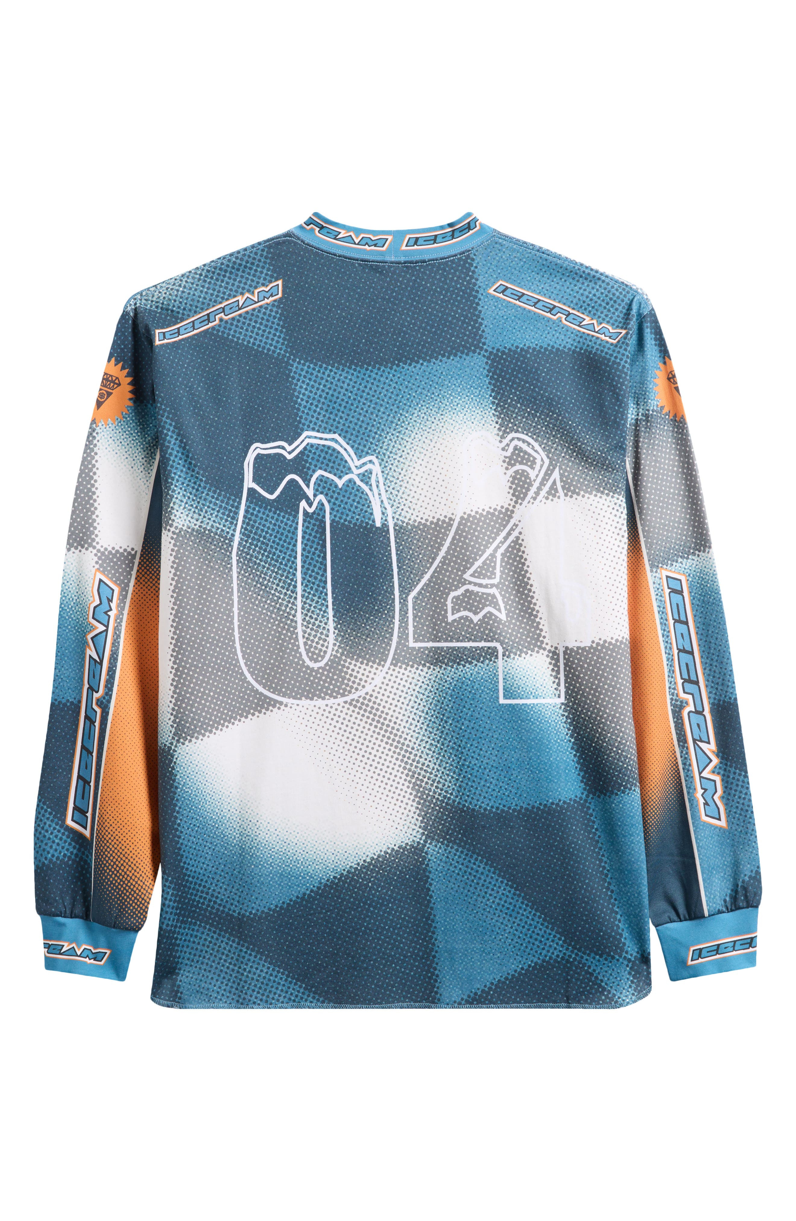ICECREAM USA Graphic Long Sleeve Soccer Jersey in Caneel Bay at Nordstrom - 7