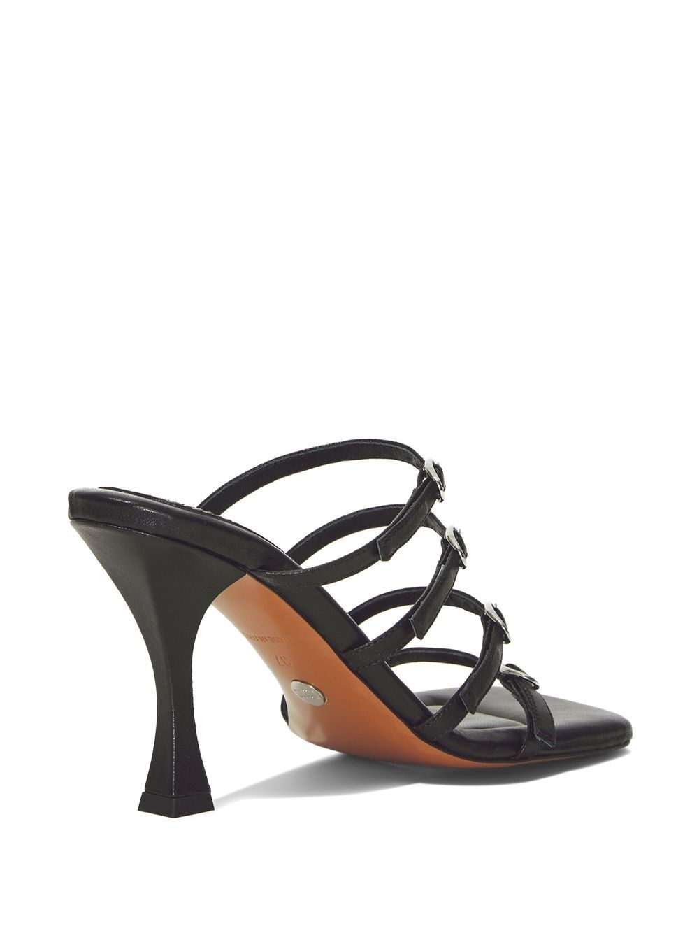 90mm square toe sandals - 3