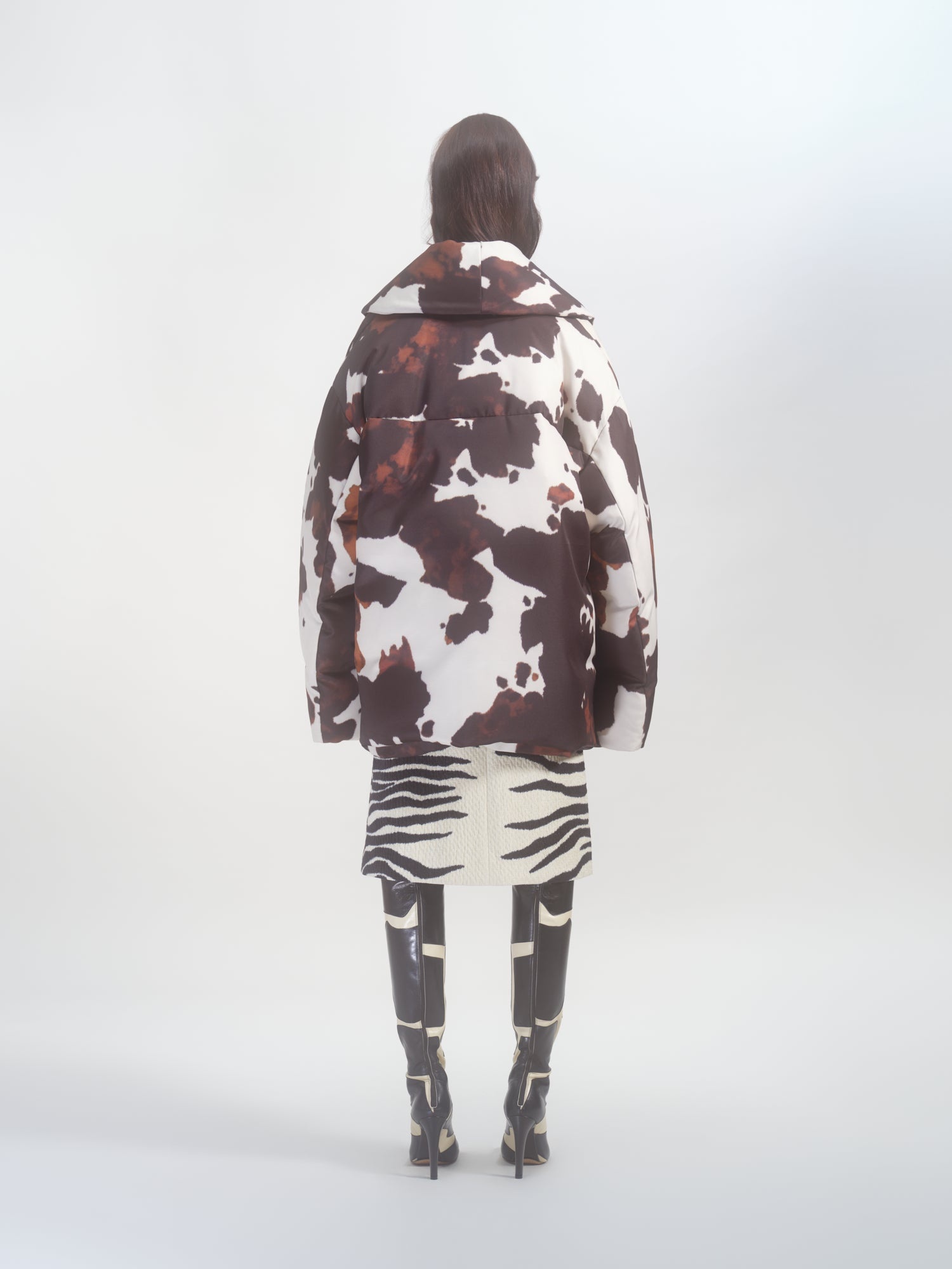 COW PRINT PUFFER - 4