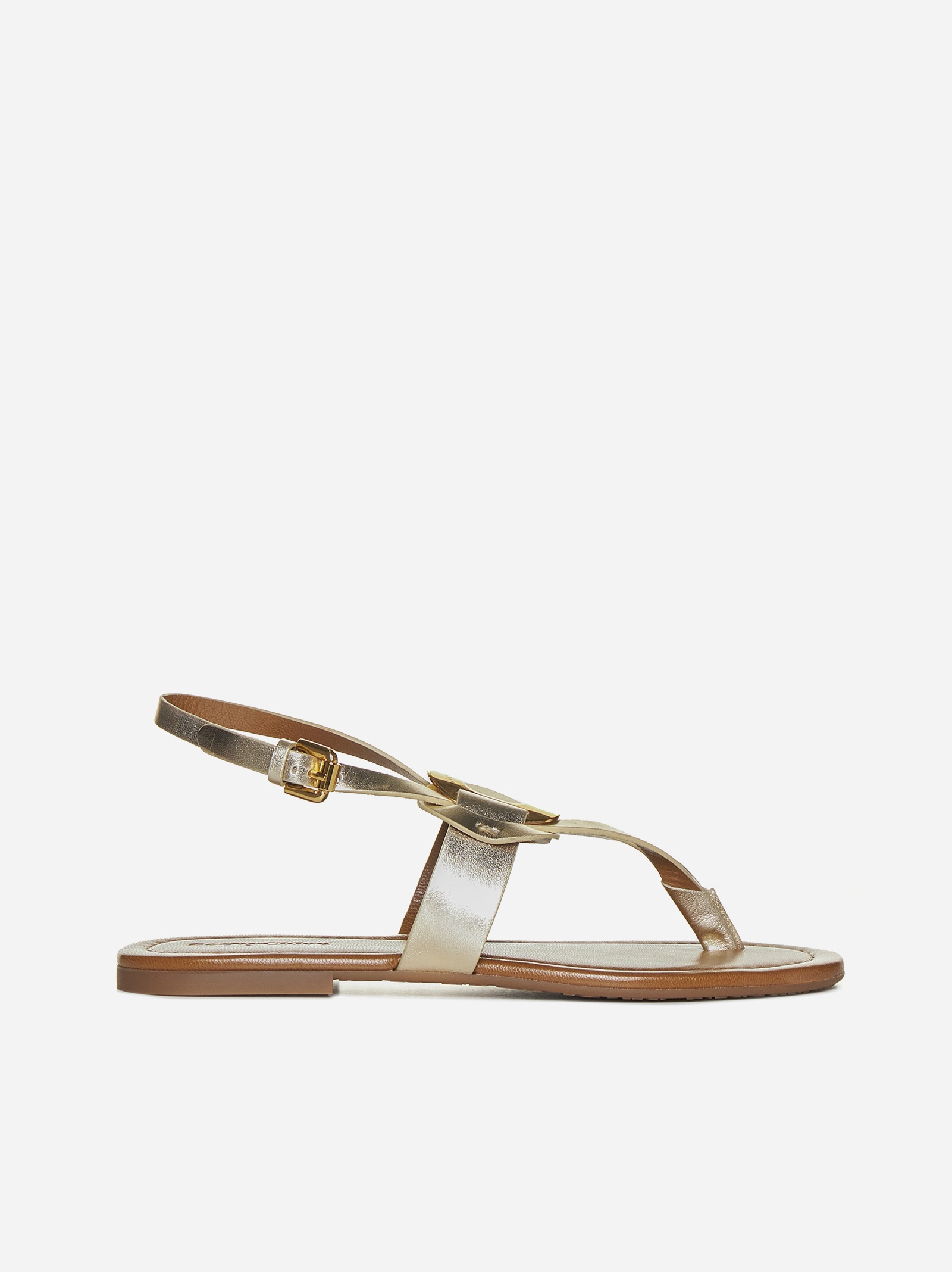 Chany leather toe-post sandals - 1