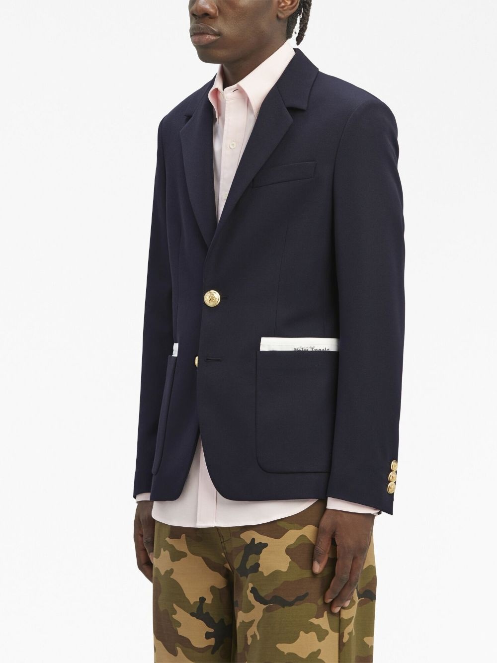 Sartorial Tape button-up blazer - 4