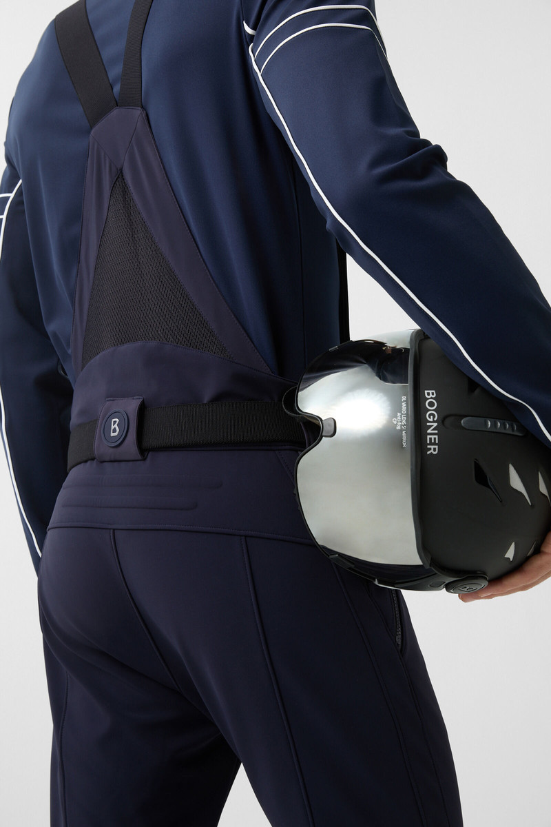 Curt softshell ski pants in Navy blue 5