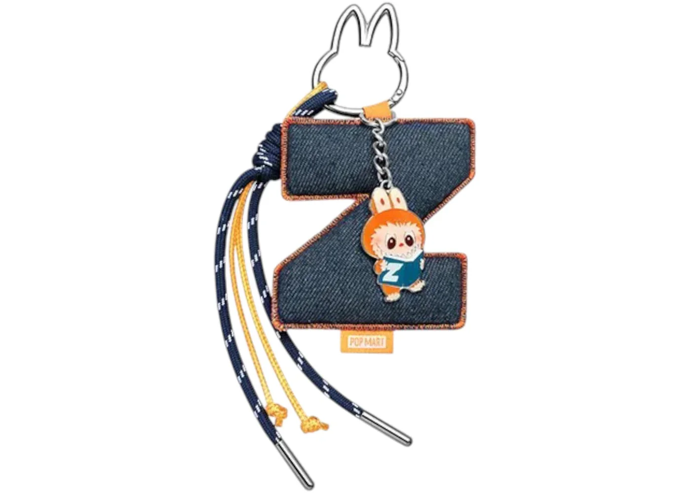 Pop Mart Labubu The Monsters Pin for Love Series "Z" Letter Pendant - 1