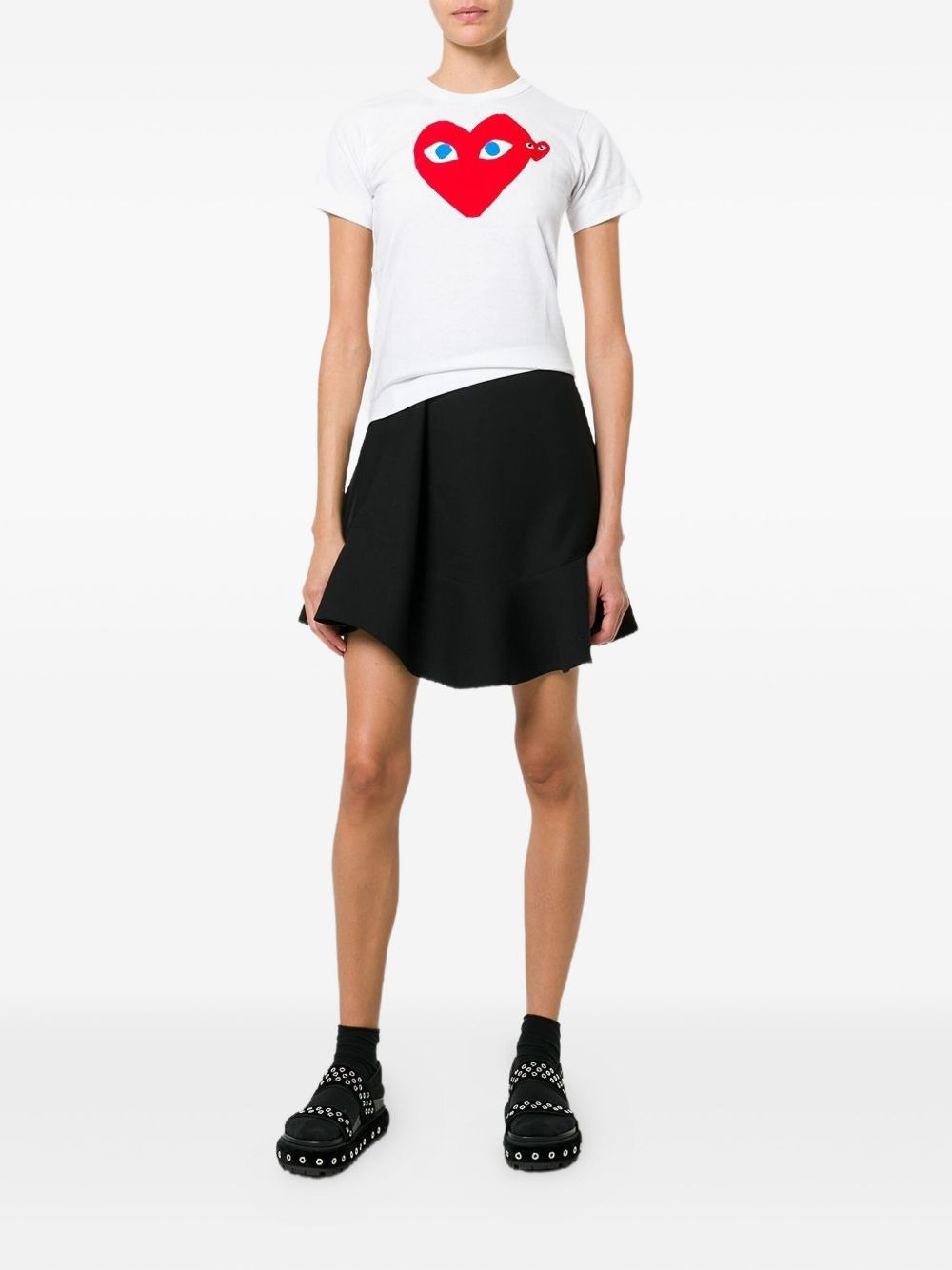 heart logo T-shirt - 2