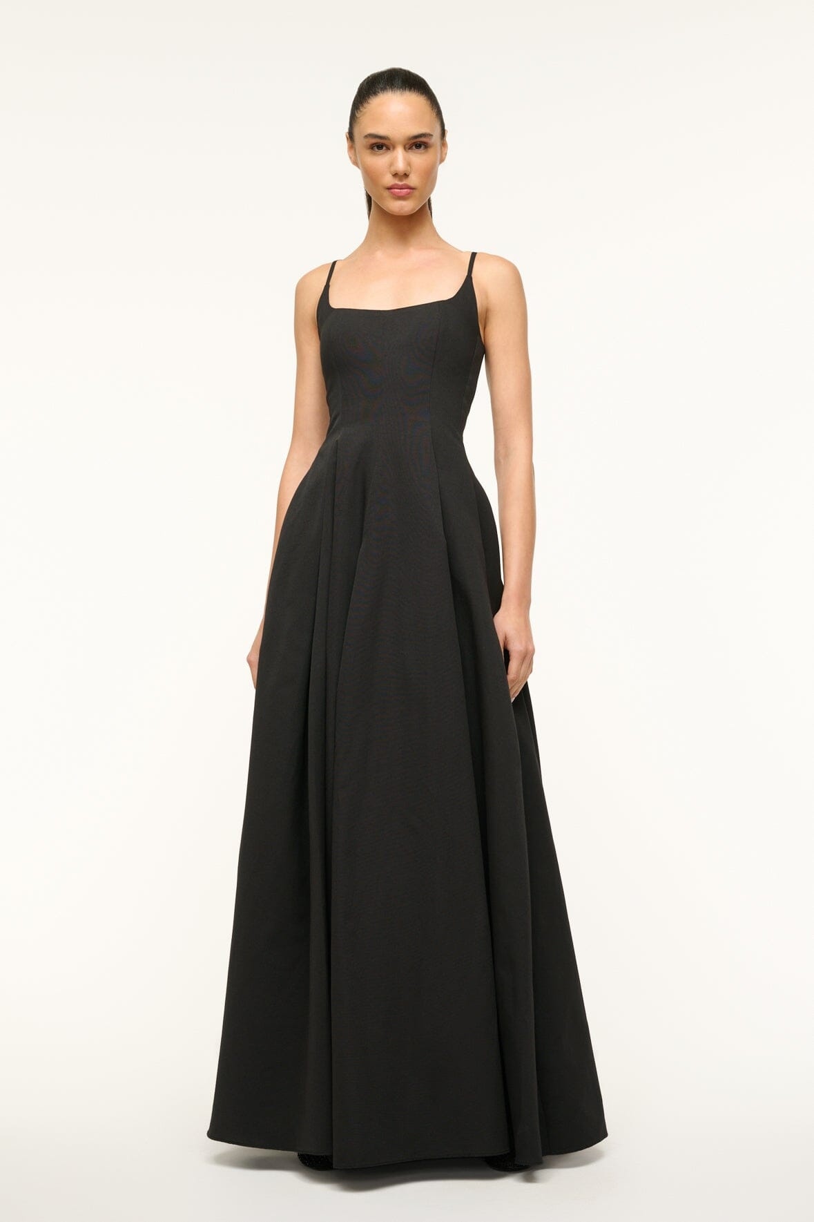 STAUD JOY MAXI DRESS BLACK - 2