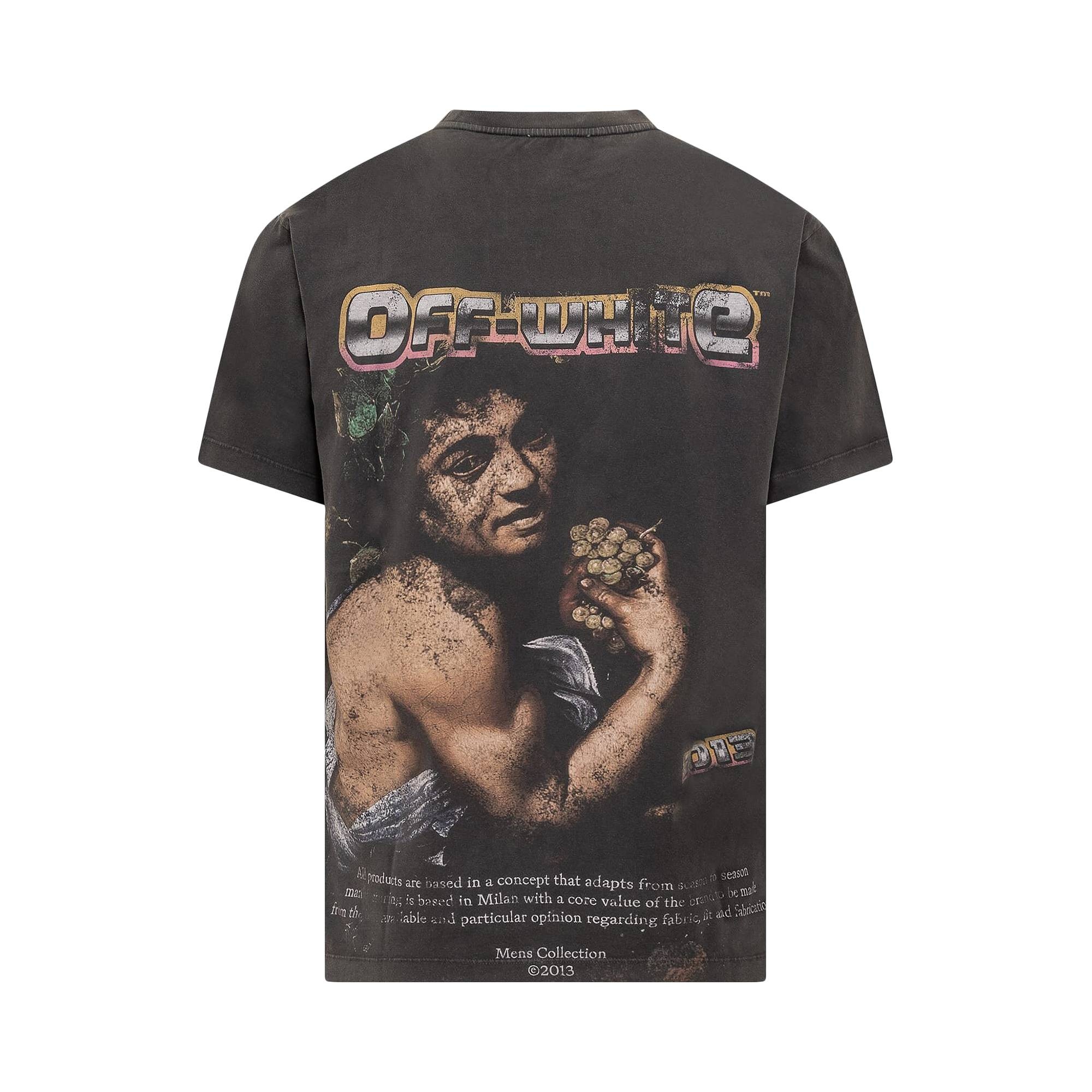 Off-White Digit Bacchus Over Short-Sleeve Tee 'Black/Multicolor' - 2