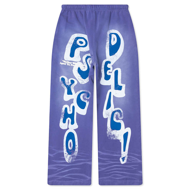PSYCHO SWEATPANTS - PERIWINKLE 1