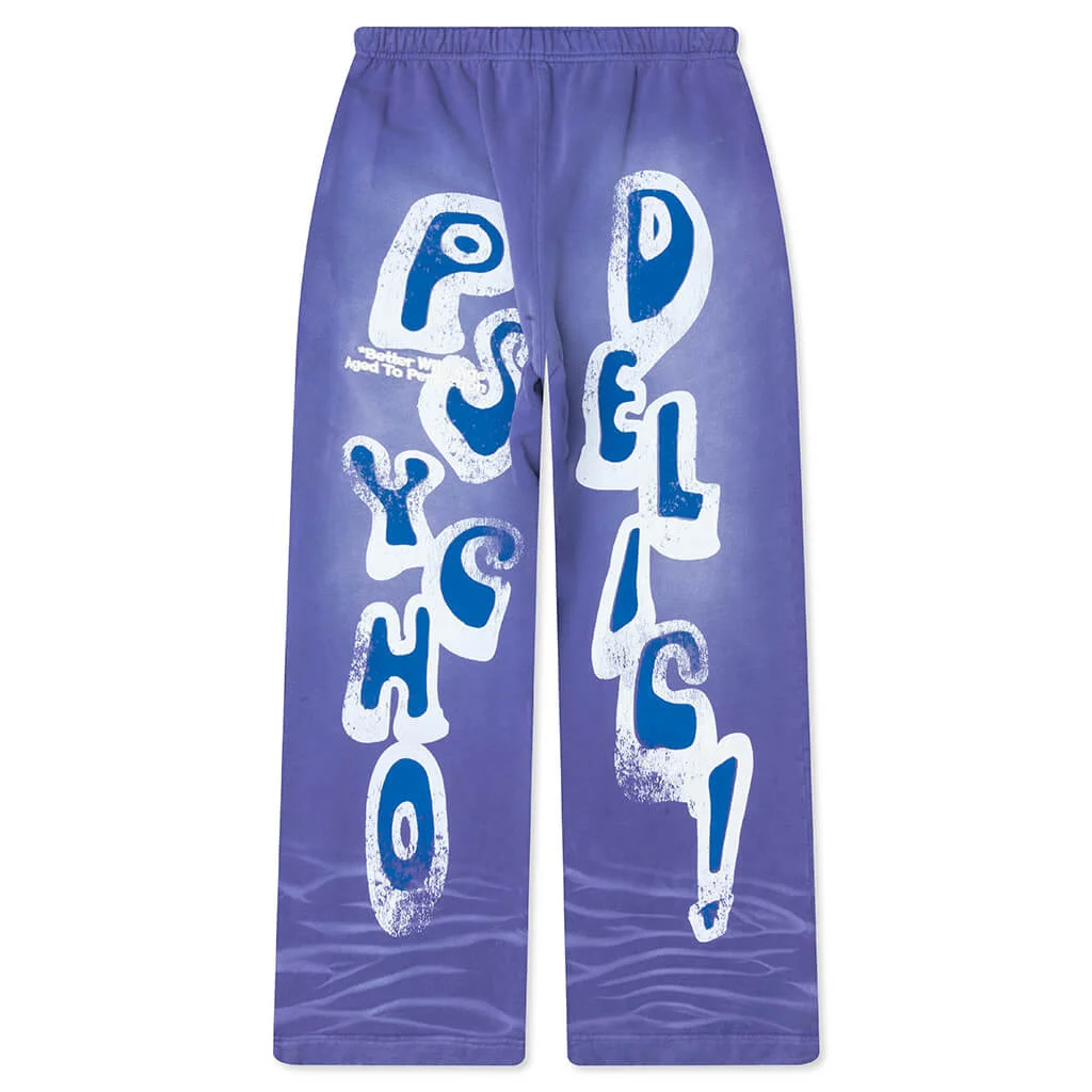 PSYCHO SWEATPANTS - PERIWINKLE - 1