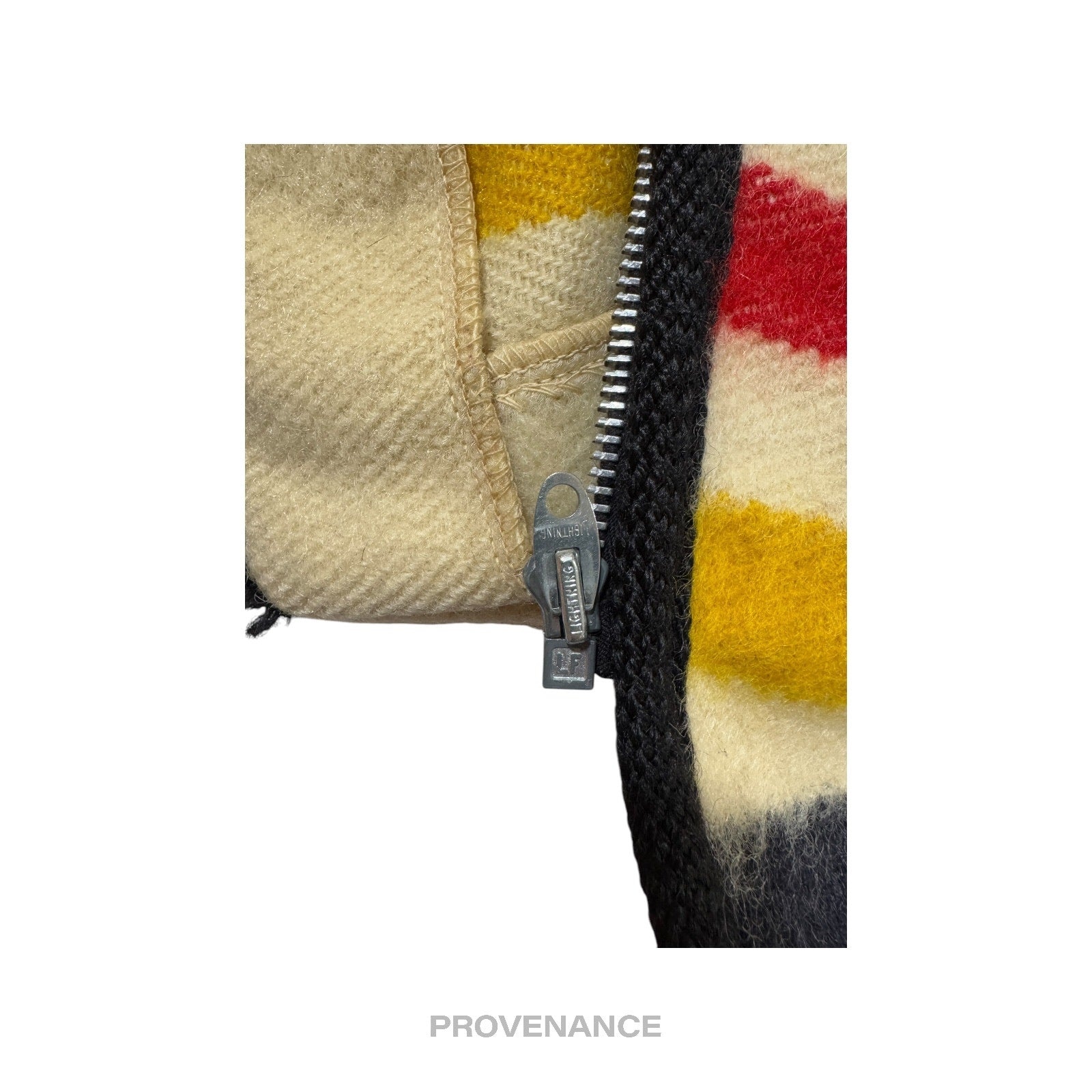 Hudson's Bay Co. - Hudson's Bay Company HBC Point Blanket Bomber Coat Wool M - 9