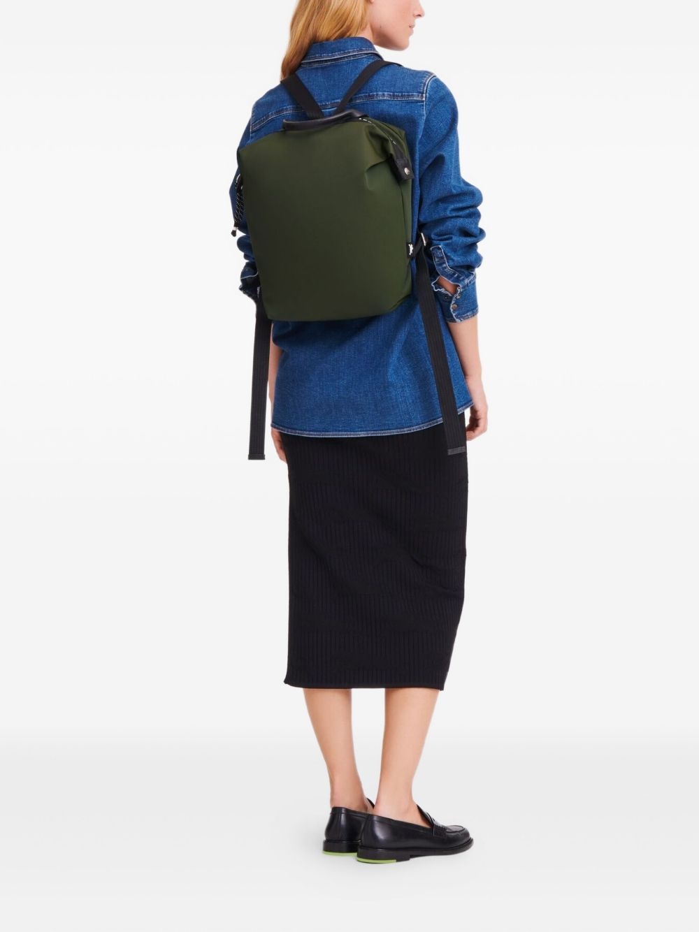leather backpack - 2
