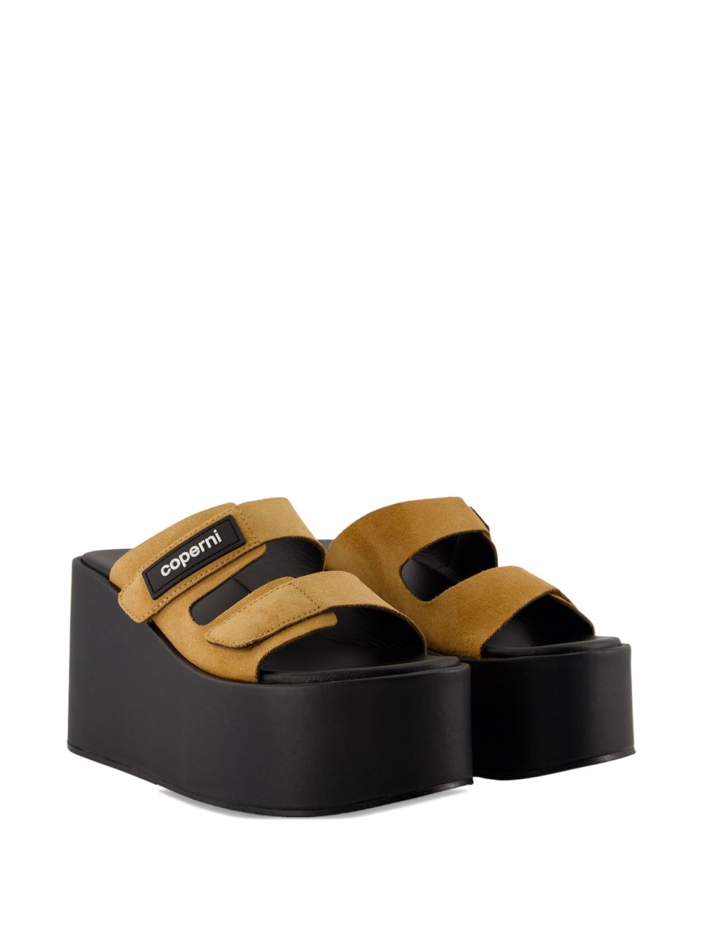 100mm platform suede sandals - 2