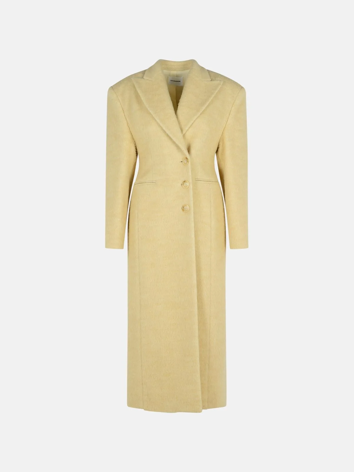 BEIGE WOOL BLEND I COAT - 1