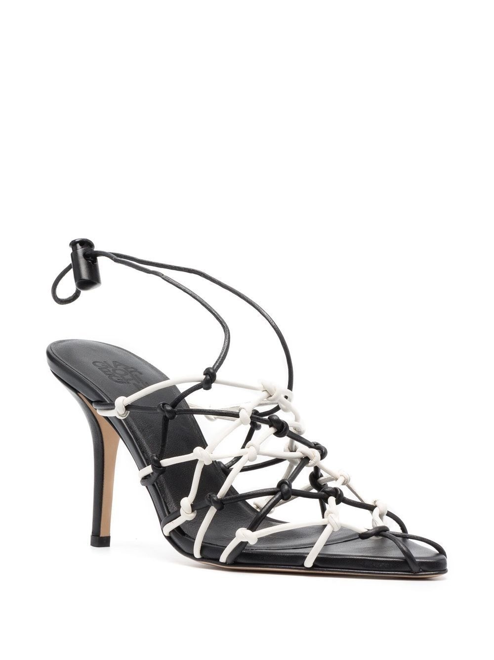 strappy pointed 100mm pumps - 2