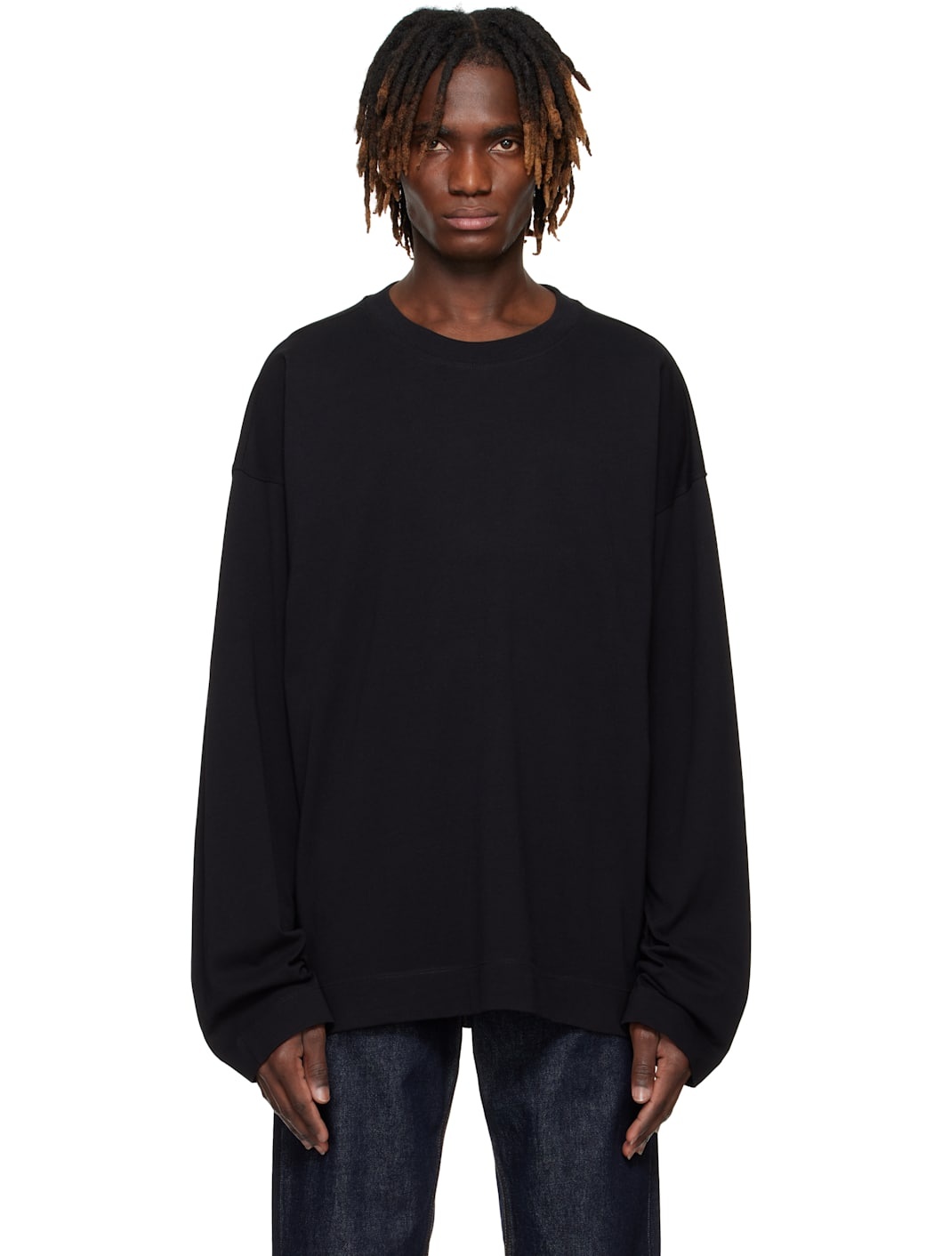 国内発送送関込【DRIES VAN NOTEN】DOUBLE SLEEVE T-SHIRT Thumbs_SS24---DRIES+VAN+NOTEN-