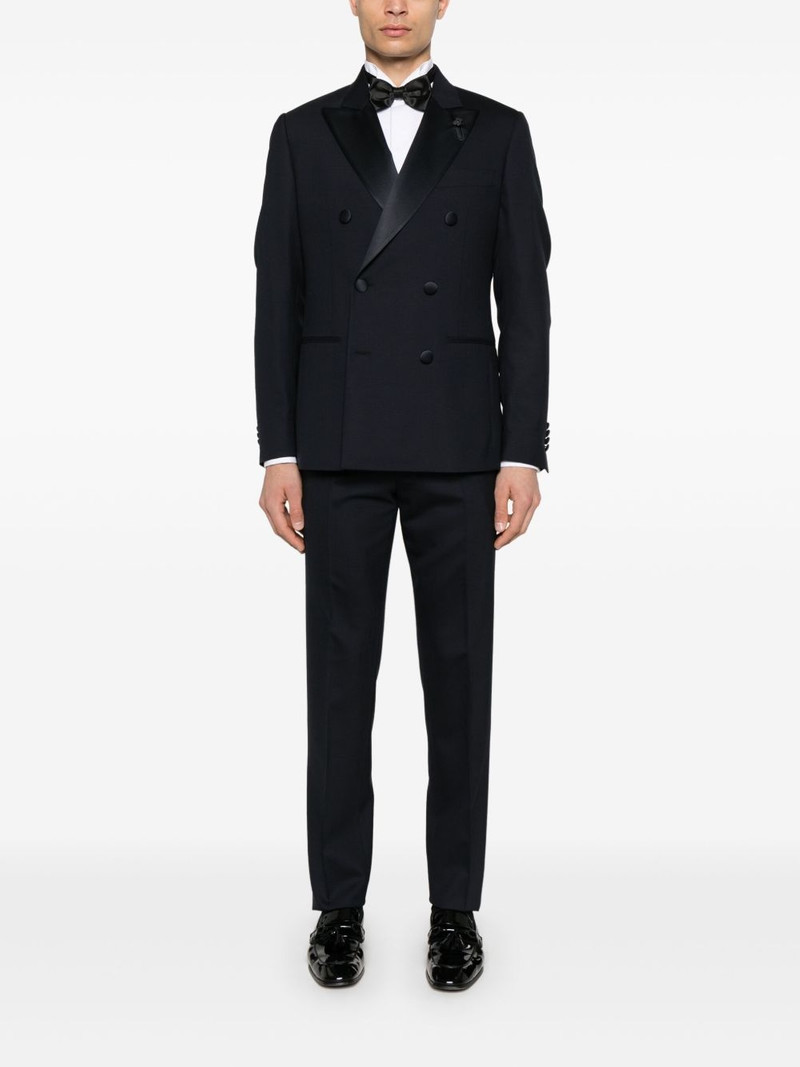 LARDINI double-breasted suit outlook