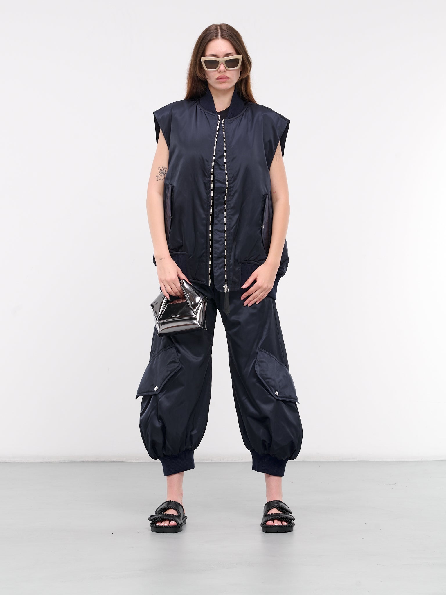 Padded Cargo Trousers - 6