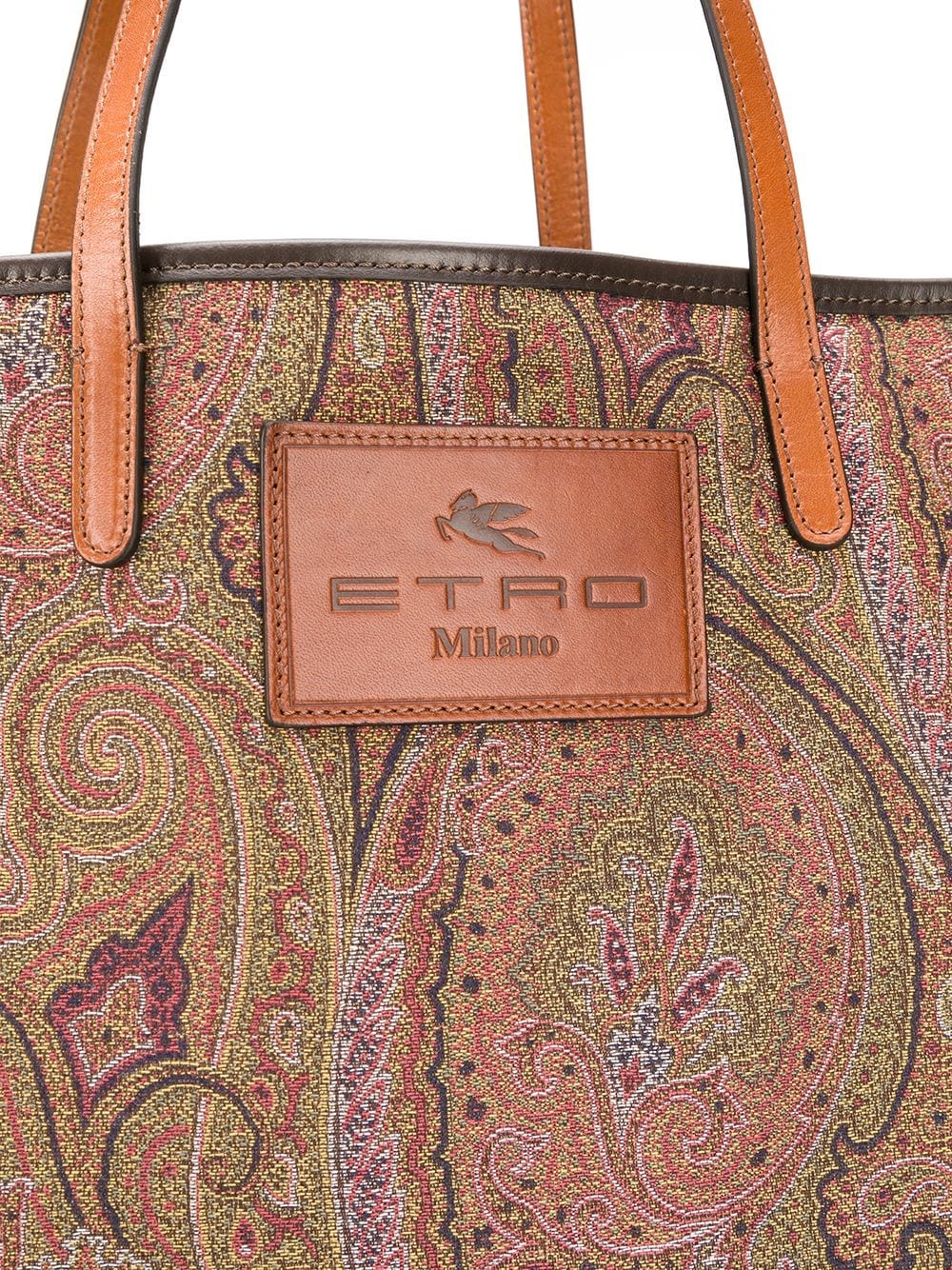 paisley tote bag - 4