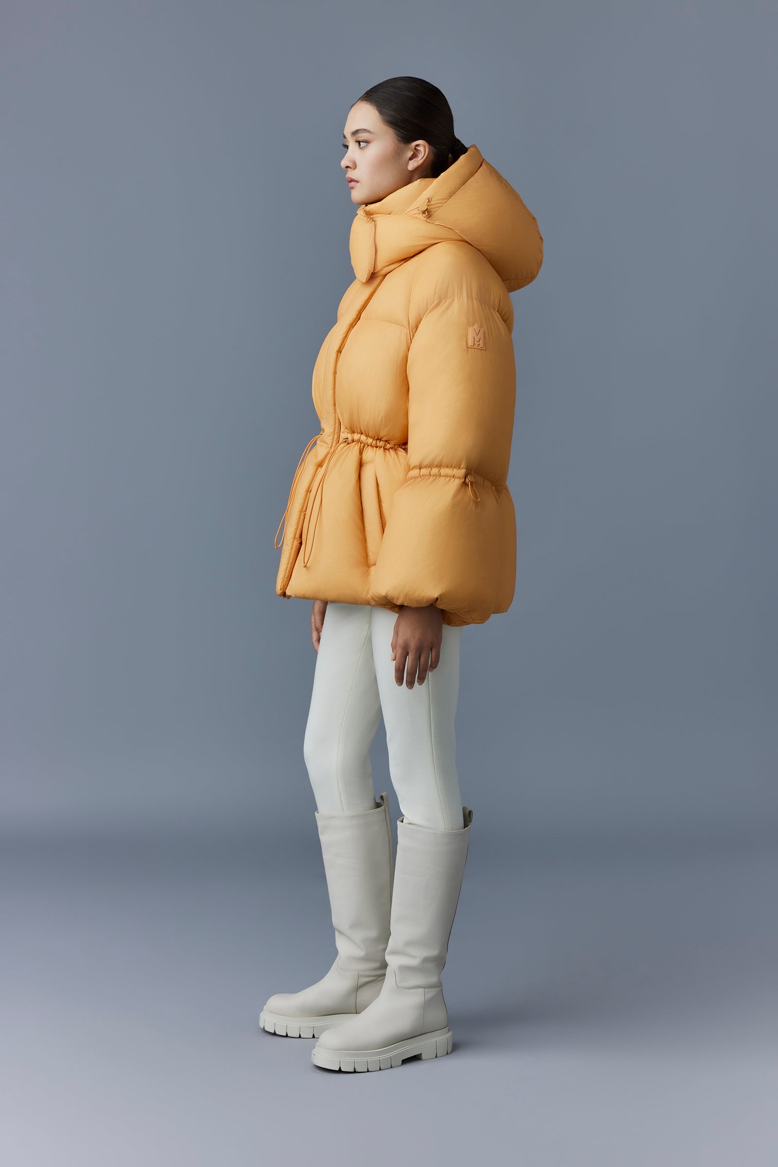 LEONE 2-in-1 down jacket with removable hood - 3