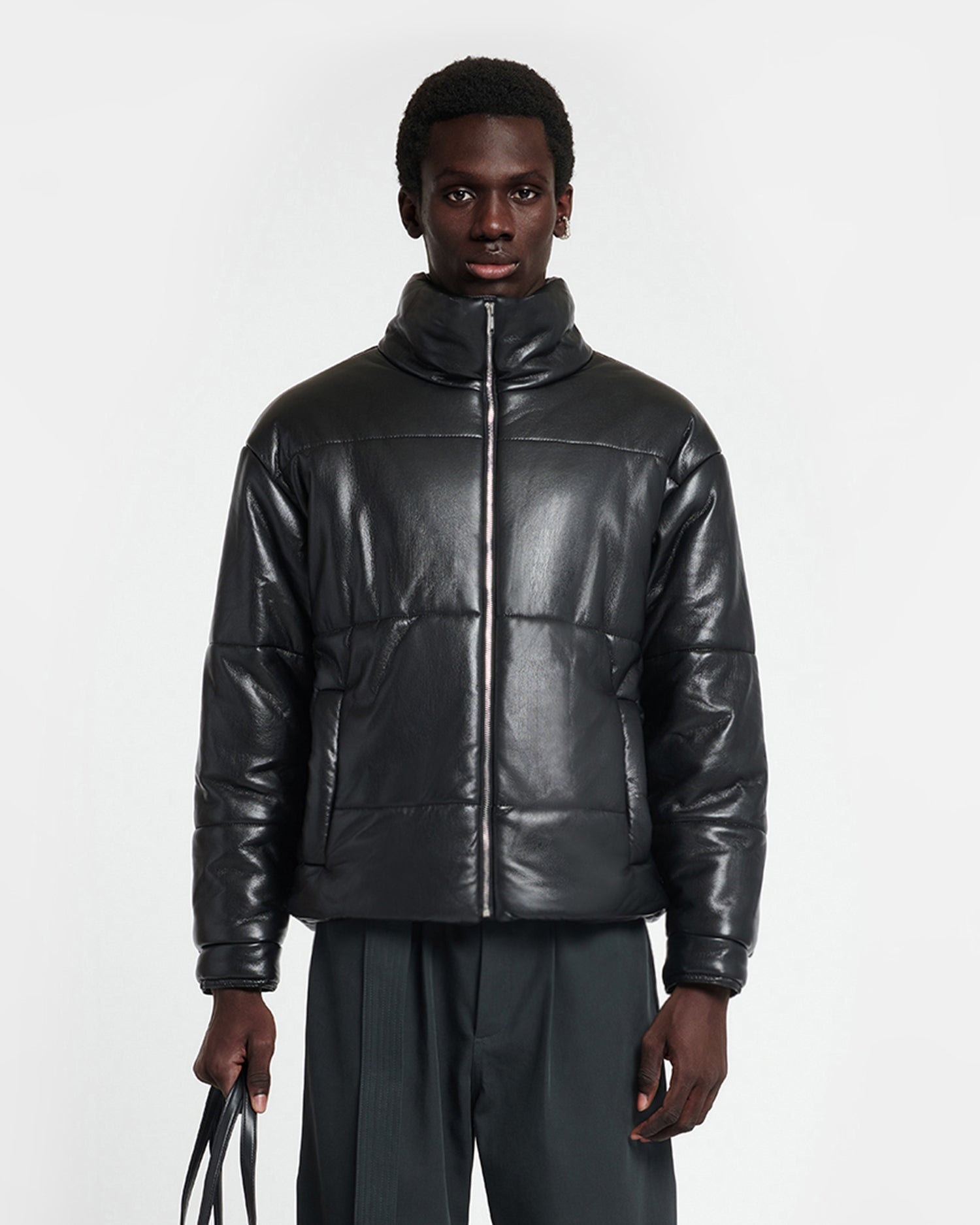 Okobor™ Alt-Leather Puffer Jacket - 2