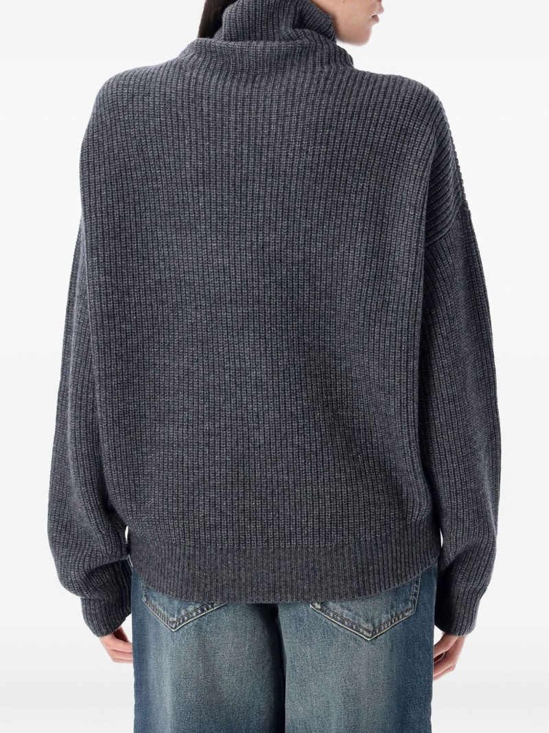 Isabel Marant high-neck ribbed knit outlook